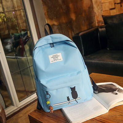 

Oxford shoulder bag girl cartoon fresh girl heart schoolbag female primary&secondary school students Korean version of campus