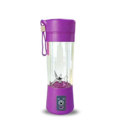 

380ml USB Portable Juice Blender Cup Multi-function Fruit Mixer Six Blade Mixing Machine