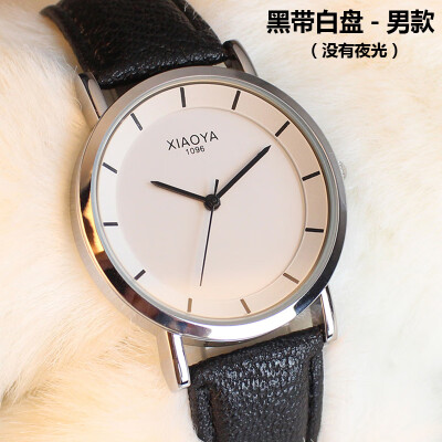 

Watch mens watch Korean simple fashion water-proof non-mechanical quartz watch lovers watch movement womens watch