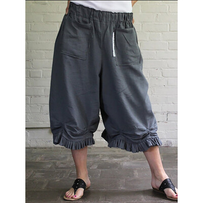 

Tailored Fashion Women Summer Solid Casual Easy Sport Work Casual Trouser Loose Pants
