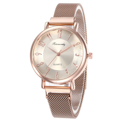 

Digital Dial Magnet Stone Watch Strap Womens Watch Fashion Quartz Watch