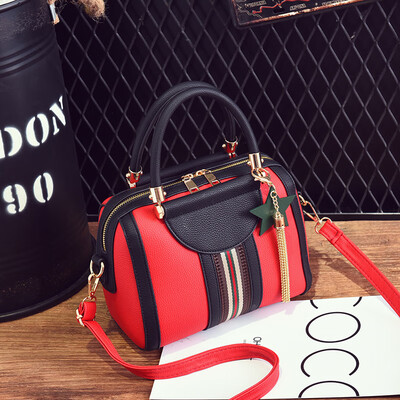

Boston Bag Lady Spring&Summer Chao Single Shoulder Bag Japanese&Korean Version Baitao Slant Bag Fashion Handbag