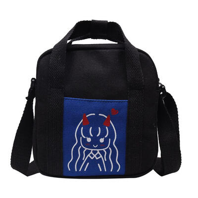 

Fashion Print Shoulder Handbags Women Canvas Small Crossbody Top-handle Bag