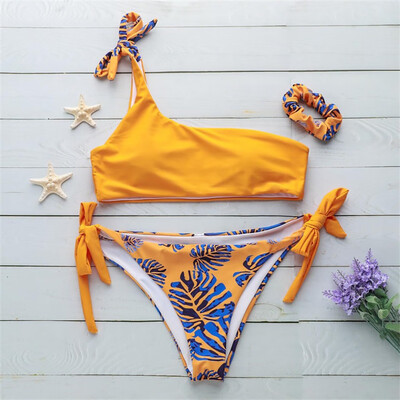 

Roseonmyhand Womens Printing Bikini Print Two Piece Swimsuit Pushups Swimwear Beachwear