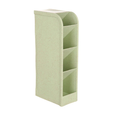 

Toponeto 4 Compartment Storage Box Cosmetic Underwear Desk Bar Organizer Office Caddy