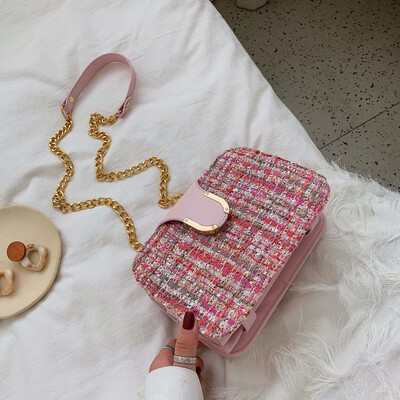 

Fairy small bag new Korean fashion chain handbag wild versatile shoulder Messenger bag tide