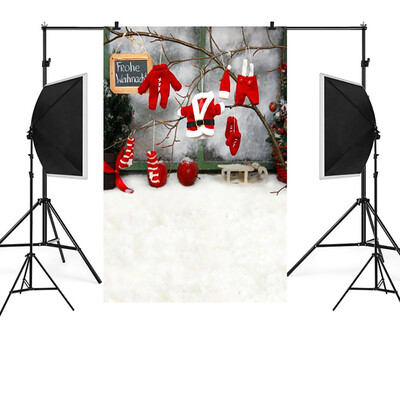 

〖Follure〗Christmas Backdrops Snow Vinyl 3x5FT Background Photography Studio