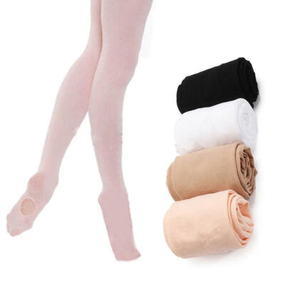 

Convertible Tights Dance Stocking Socks Ballet Pantyhose for Kids & Adults- M L