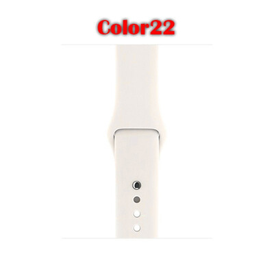 

Silicone Sports Band for Apple Watch Series 123 38MM 42MM Rubber Watchband for iWatch Volt series 4 40mm 44mm
