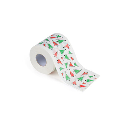 

Tailored Christmas Pattern Roll Paper Print Interesting Toilet Paper Table Kitchen Paper