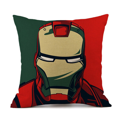 

MarvelDC Superheroes Pillowcase 45x45CM177"x177" Soft Velvet Throw Pillow Case Cushion Cover for Home&Decor