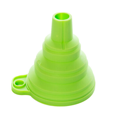 

2Pcs Silicone Folding Funnel Collapsible Kitchen Liquid Oil Dispensing Tool