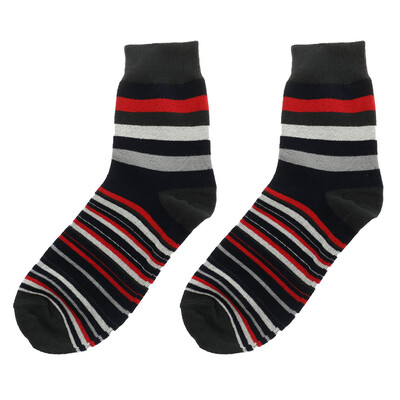 

Mens Funny Striped Cotton Socks Gift Idea Great Birthday & Party Gift