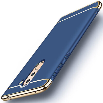 

Ultra-Thin 3 in 1 Plating Frame Splicing PC Hard Case for Xiaomi Pocophone F1