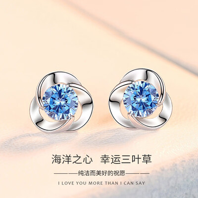 

Stud earrings feminine temperament earrings simple small earlobe suitable earrings