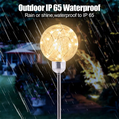 

〖Follure〗LED Solar Ball Light Garden Light Outdoor LED Lawn Light Warm White