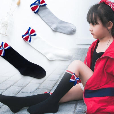 

Kids Stockings Warm Cotton Knee High Long Socks for 3-12 Year Old Girl