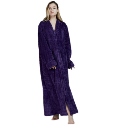 

Toponeto Fleece Ladies Soft Tie Front Dressing Gown Robe Long Marks&Spencer Robe