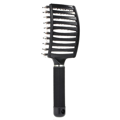 

Barber Tool Hair Scalp Massage Comb Nylon Hairbrush Women Wet Curly Detangle Hair Brush for Salon Household Hairdressing Styling T
