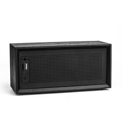 

Retro Bluetooth Wireless Speaker Portable Wood Bluetooth Speaker With Card Slot