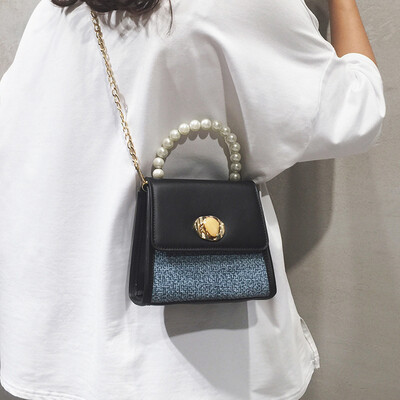 

Net red small bag female 2019 summer new French small chain handbag handbag wild ins shoulder Messenger bag