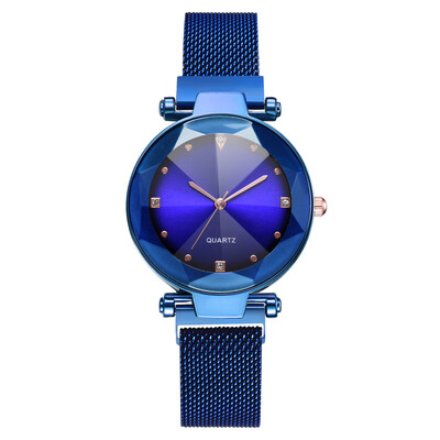 

Korean fashion network red magnet stone ladies watch micro-business explosions lazy Milan fashion watch