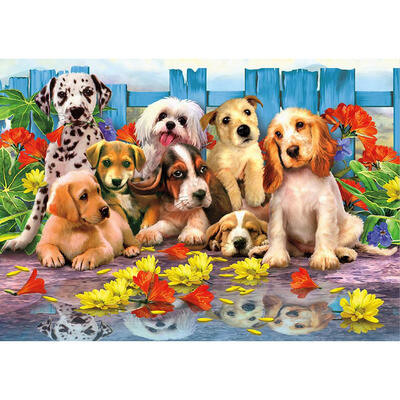 

5D DIY Full Drill Diamond Painting Cute Dogs Cross Stitch Embroidery Kits