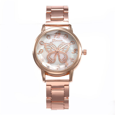 

Explosion models womens stainless steel alloy bow watch womens fashion casual quartz wrist watch
