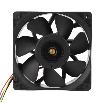 

Miner Cooling Fan V12E12BS1B5-07 6000RPM DC12V 185A 4-Pin Connector Cooler