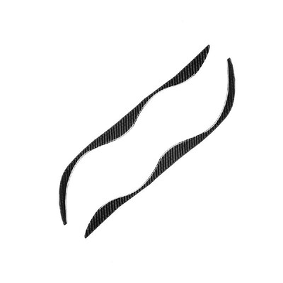 

Carbon Fiber Car Headlight Eyebrow Eyelid Trim Headlamp Eyebrow Stickers for BMW 3 E46 1998-2005