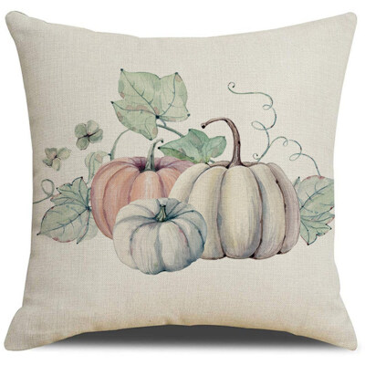 

Pumpkin Sofa Cushion Cover Pillow Case Halloween Thanksgiving Day Fall Us