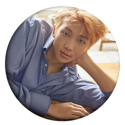 

KPOP BTS Fans Love Yourself Round Badge Brooch Fashion Pin Jewelry JUNGKOOK