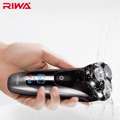 

LED intelligent display beard trimmer razor 3D floating knife head washing electric shaver man