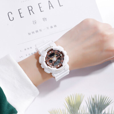 

Electronic watch female student ins Harajuku school style unicorn super fire waterproof Korean version of simple girl sports watch