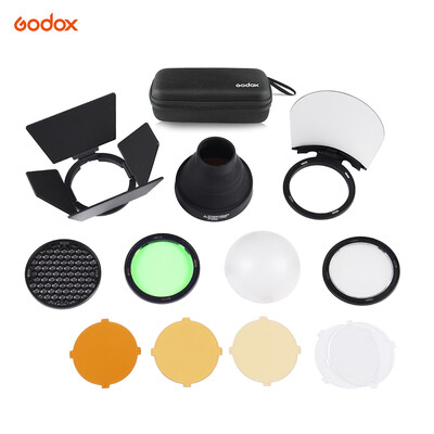 

Godox AK-R1 Pocket Flash Light Accessories Kit for Godox H200R Round Flash Head AD200 Accessories