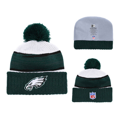 

NFL Football Major League Eagles Philadelphia Eagles New Era Innocent Knitted Wool Baseball Cap