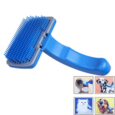 

Pet Dog Cat Fur Hair Grooming Self Quick Clean Shedding Tool Brush Comb