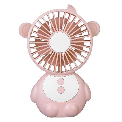 

DC5V 12-4W 3 Levels Wind Speed Adjustable Mini USB Powered Operated Fan with LED Light Dimmable Built in High Capacity 1200Mah Re