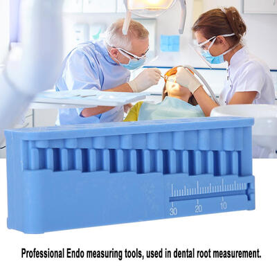 

Greensen Dental Block Files Measuring Tools Endodontic Ruler Test BoardMeasuring Block Endodontic Endo Block