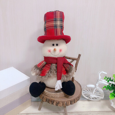 

〖Follure〗Christmas Gift Santa Claus Snowman Ornament Festival Party Xmas Table Decor Doll