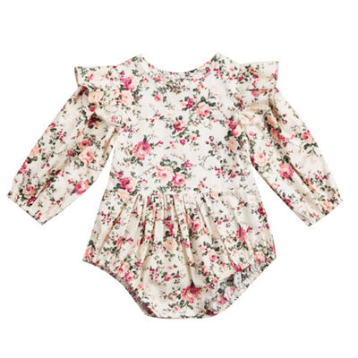 

Newborn Infant Toddler Baby Girls Floral Romper Bodysuit Outfits Party Dresses
