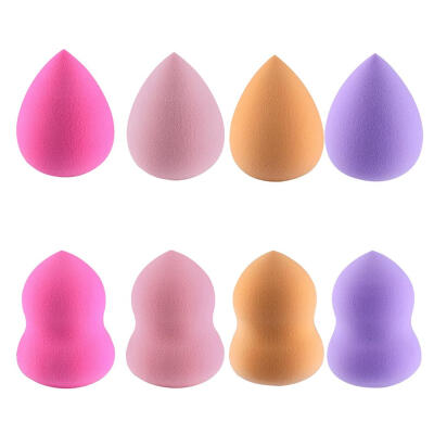 

8pcs Makeup Latex Foundation Sponge Blending Puff Powder Smooth Tools