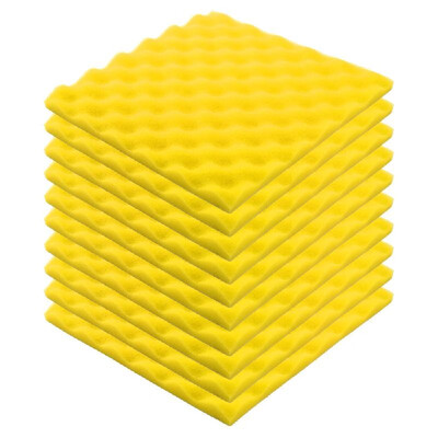 

Recording Studio Soundproof Wedge Foam Video Room Sound Noise Insulation Sponge Wall Deadening