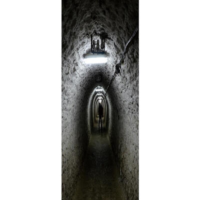 

2pcs 3D Tunnel Waterproof Self-adhesive Wall Decal Door Stickers Home Decor