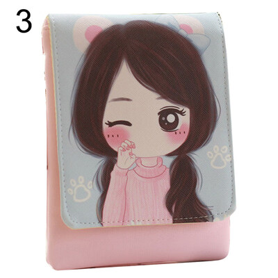 

Fashion Kids Girls Faux Leather Mini Phone Storage Sling Shoulder Crossbody Bag