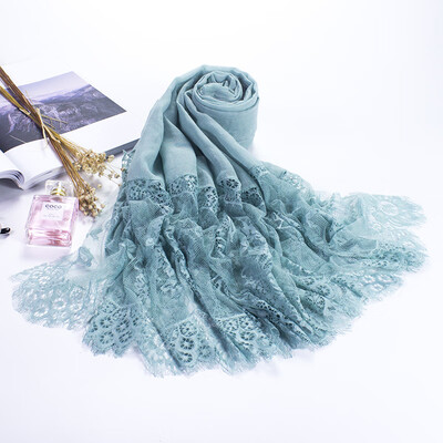 

Autumn&winter retro wild Korean scarf cotton&linen lace 2017 autumn&winter scarf Yiwu factory wholesale