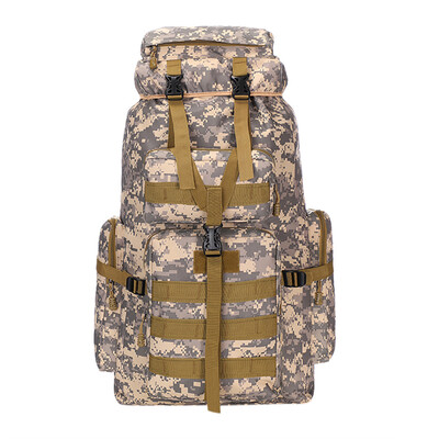 

Tailored Large Capacity 75L Backpack Camouflage Outdoor Bag Travel Mountaineering Bag