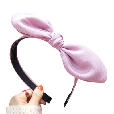 

Bohemian Bowknot Ribbon Hair Headwear Kawaii Headband For Womens Bow Head Band Hairband