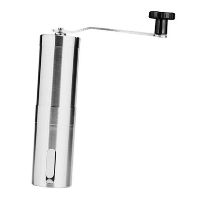

Stainless Steel Adjustable Conical Crank Manual Coffee Grinder Burnisher Set