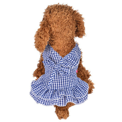 

Pet Spring Summer Small Fresh Dress Spring Strap Dress Close-Fitting Comfortable Breathable Beautiful Dog Clothes Pet Supplies